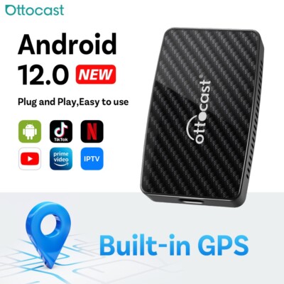 Ottocast Play2video Pro-Wireless Apple CarPlay/Android Auto