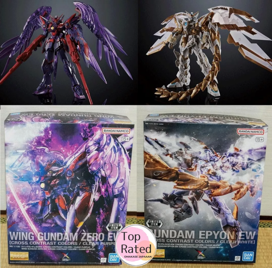 MG 1/100 Wing Gundam Zero EW & Gundam Epyon CROSS CONTRAST COLORS