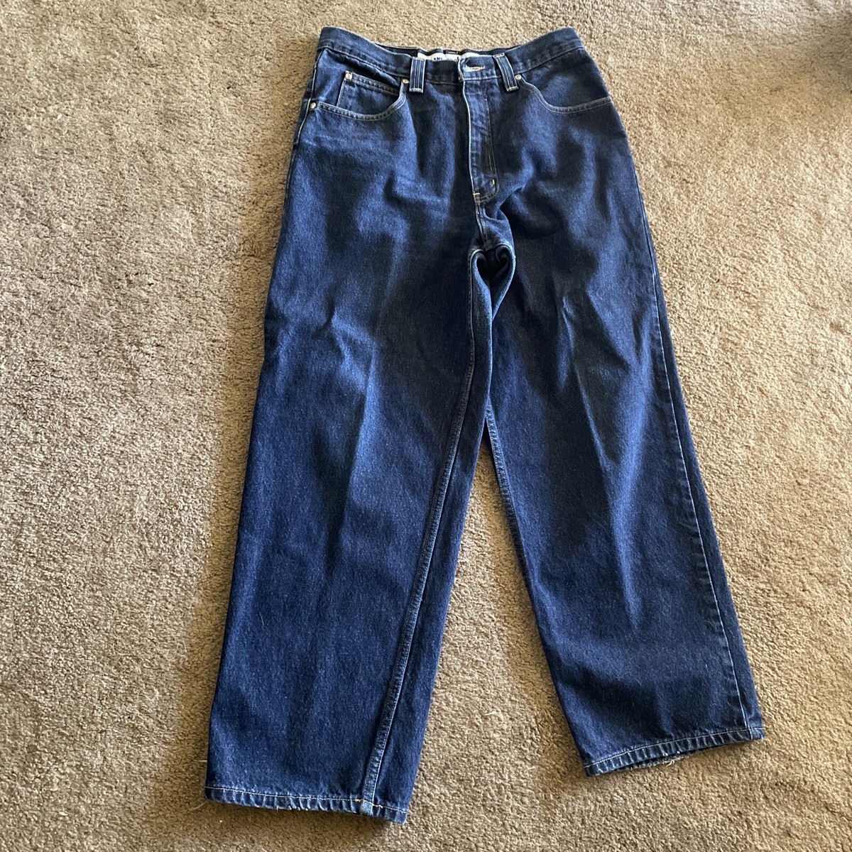Vintage Men's Anchor Blue Jeans Beyond Baggy Size 32x30 | eBay