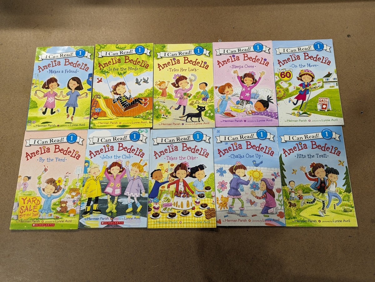 Lot of 10 Amelia Bedelia I Can Read! Books by Peggy Parish Herman