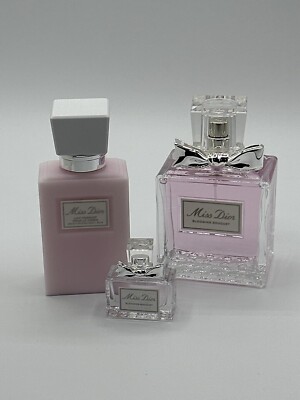 Dior Miss Blooming Bouquet Eau de Toilette 3-Pc Gift Set | eBay