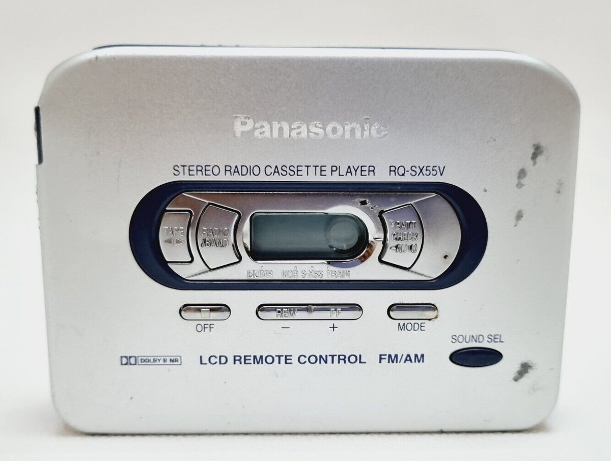 Vintage Panasonic RQ-SX55V Stereo Radio Cassette Recorder - For