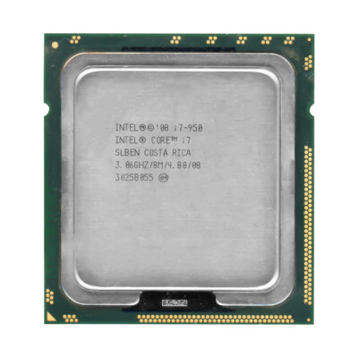 Intel Core i7-950 3.06GHz Quad-Core (BX80601950) Processor for