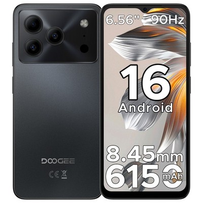 DOOGEE Note 56 Android 16 Unlocked Smartphone 24GB+64GB 6150mAh