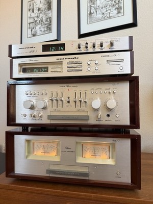 Marantz SM-7 Stereo Power Amp, SC7 Control Console, ST 5 Tuner, AT