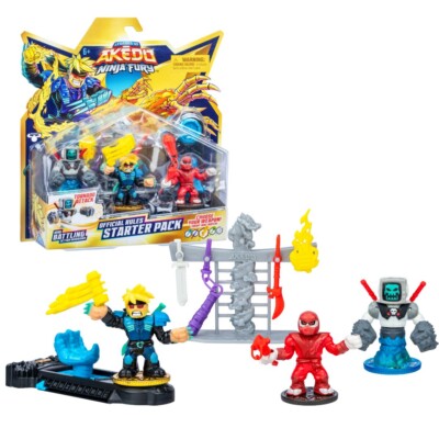 Akedo Ninja Fury Starter Pack S7 W2 Official Japan Legendary