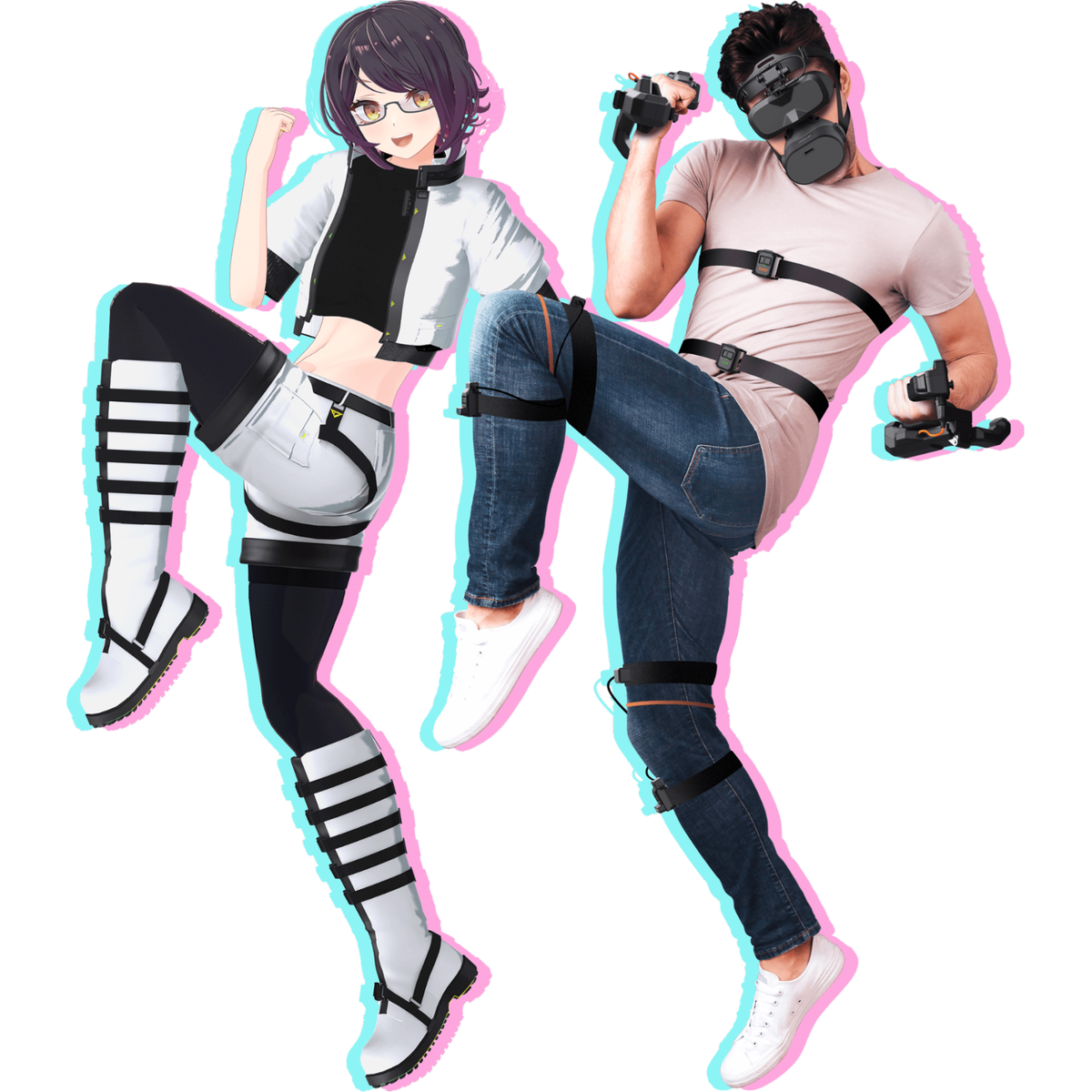 HaritoraX 2 wireless Full Body Tracking Device Shiftall VR