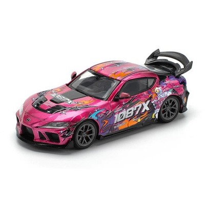 Pop Race 1:64 Toyota Supra A90 Darwin Pro 66G WBK 1087X Lion Dance