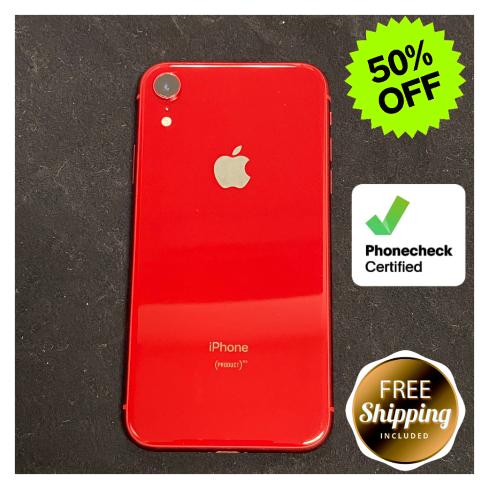 Apple iPhone XR 64GB - Unlocked, 4G GSM/CDMA Verizon, AT&T, T