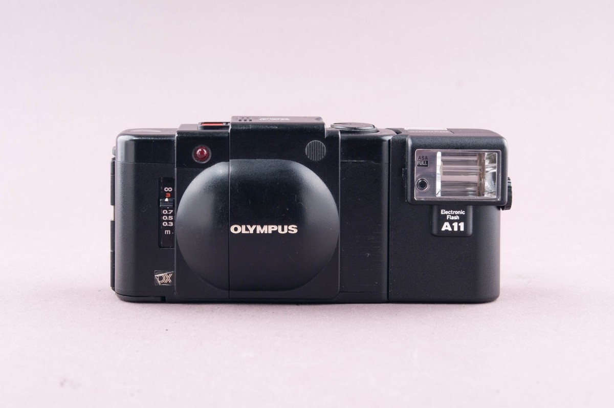 Olympus XA 4 Macro with flash A11 35mm Rangefinder Film Camera | eBay