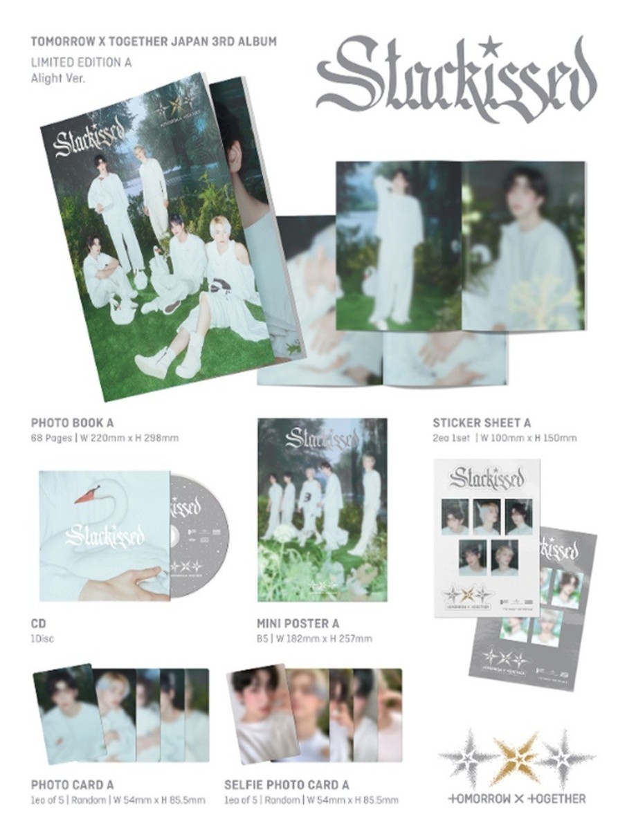 TXT Starkissed JAPAN 3rd album Sealed CD Limited Standard