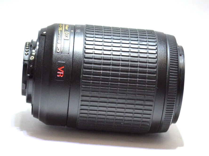 Top Mint】Nikon DX AF-S Nikkor 55-200mm f/4-5.6 G ED VR Zoom Lens