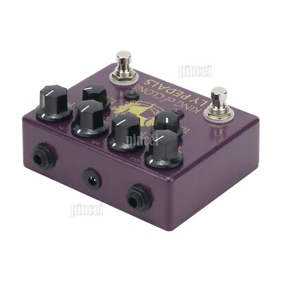 LY-ROCK Handmade Overdrive Pedal Guitar Pedal For KING Of TONE V4