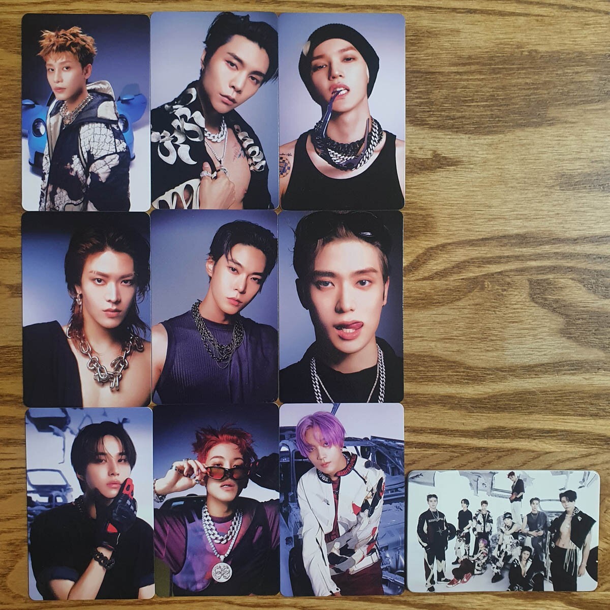Official Photocard 10 Pcs Set NCT 127 The 4th Album 2 Baddies