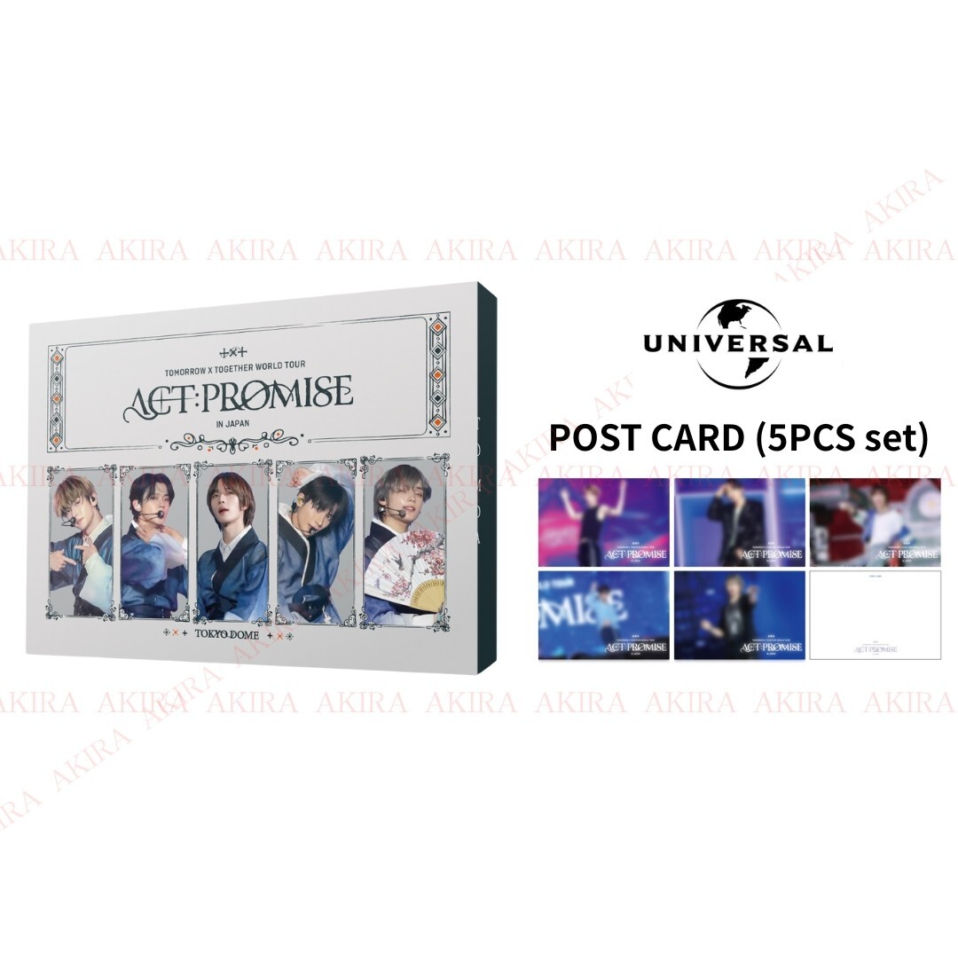 TXT WORLD TOUR ACT : PROMISE IN JAPAN DIGITAL CODE Blu-ray JAPAN