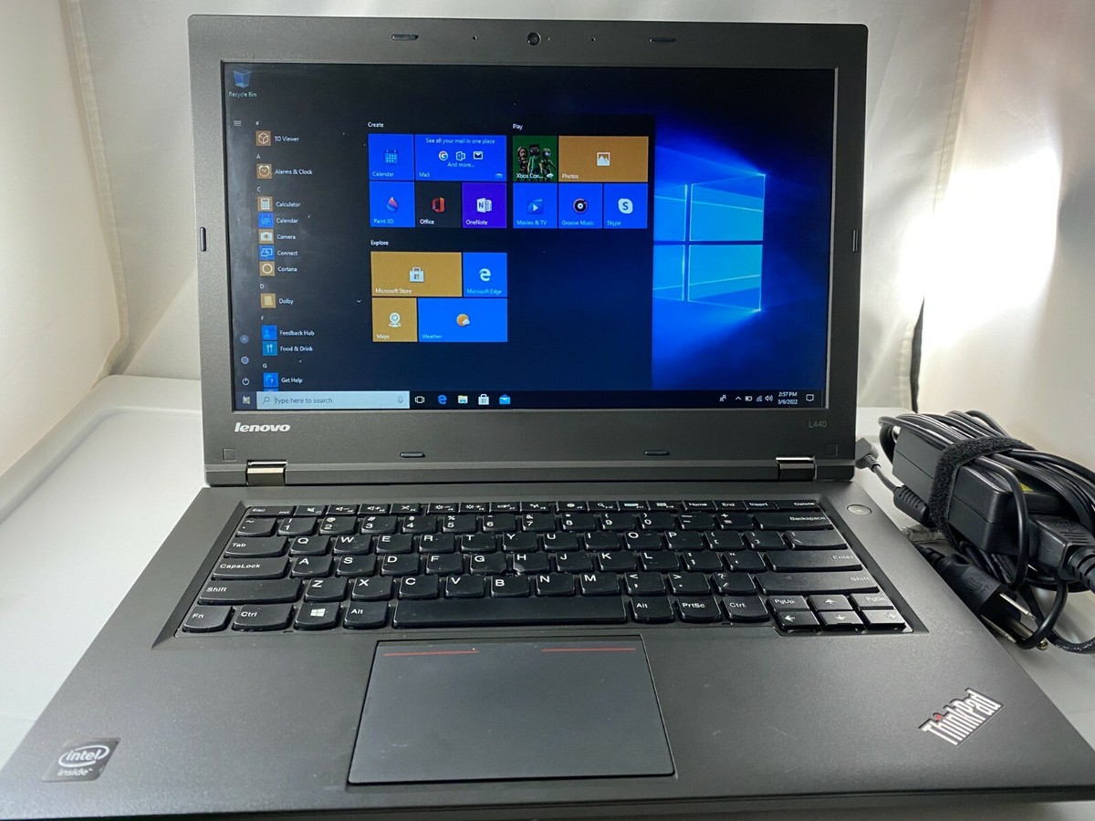 Lenovo ThinkPad L440 Laptop 500GB 4GB RAM Windows 10 Pro Webcam