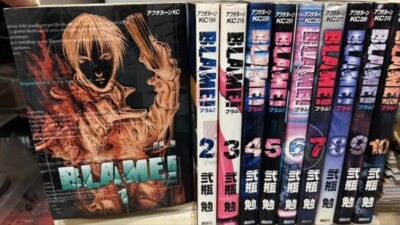 BLAME! Vol.1-10 Complete Manga Set by Tsutomu Nihei Kodansha Hard
