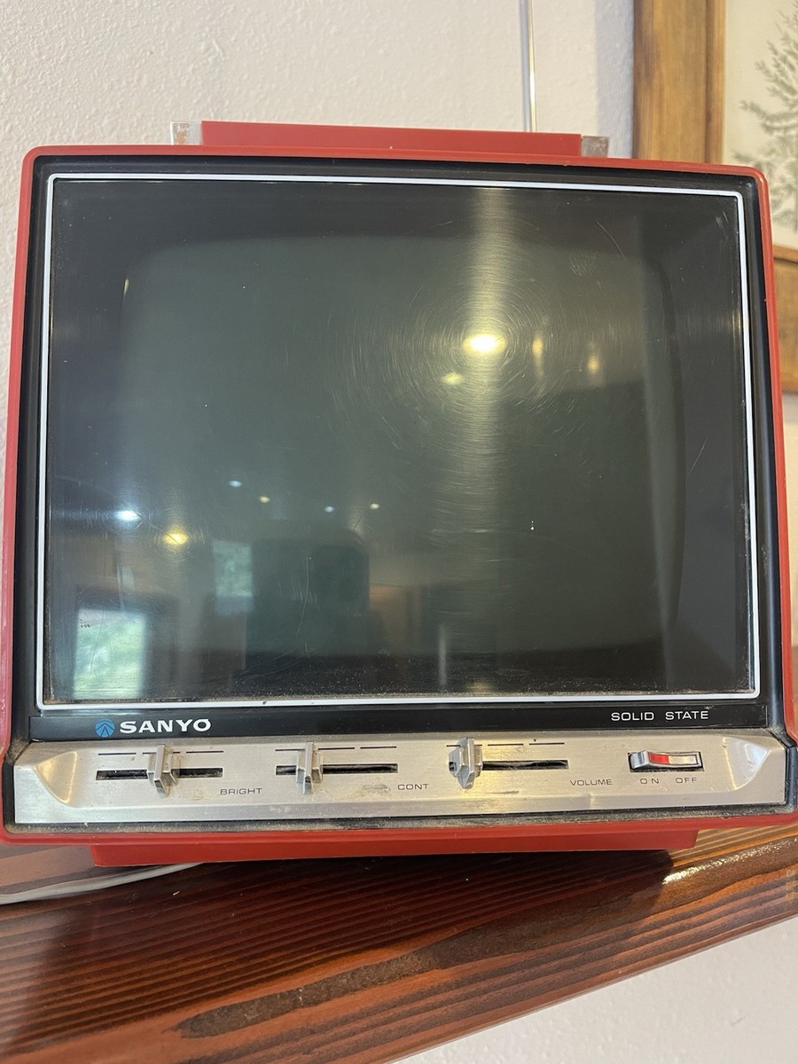 Vintage Sanyo T.V. Model 90T41 (Working) 1960-1970 | eBay