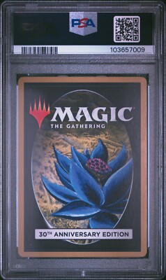 PSA 10 Gem Mint - DARK RITUAL 30TH ANNIVERSARY - Magic The