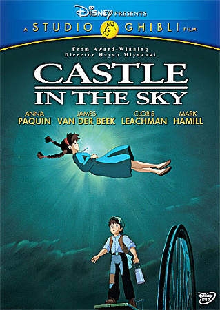 Studio Ghibli Laputa Castle in the Sky Blu-ray & DVD Mark Hamill