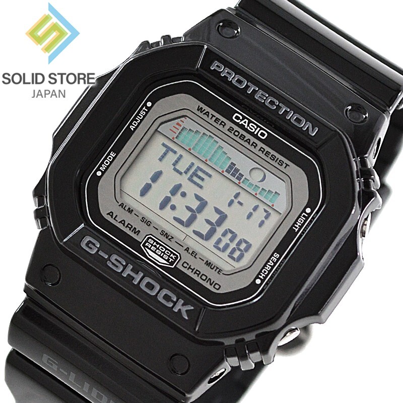 CASIO G-SHOCK GLX-5600-1JF G-LIDE Digital Quartz Watch Gloss Black