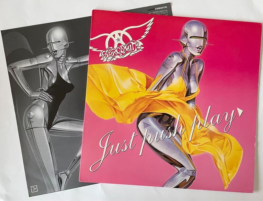 Aerosmith / Just Push Play 2001 US Original Vinyl LP Columbia