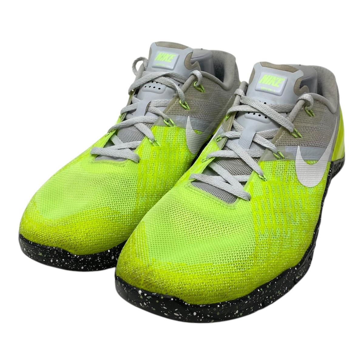 Nike Men's Yellow Neon Metcon 3 Cross Training Sneakers 852928-006