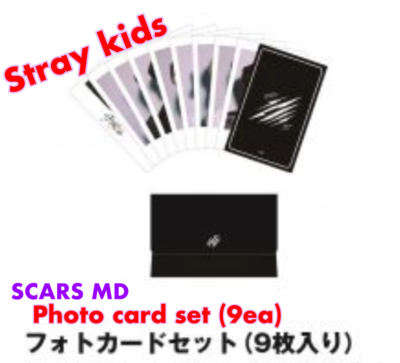 Stray Kids Scars Japan Limited MD Official Photo card （9 PIECES