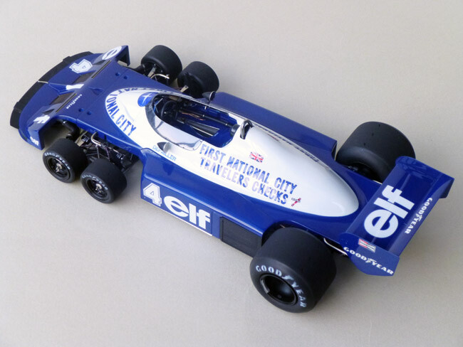 Rare kit Fujimi 1/20 Tyrrell P34 1977 Japan GP # 4 Patrick Long