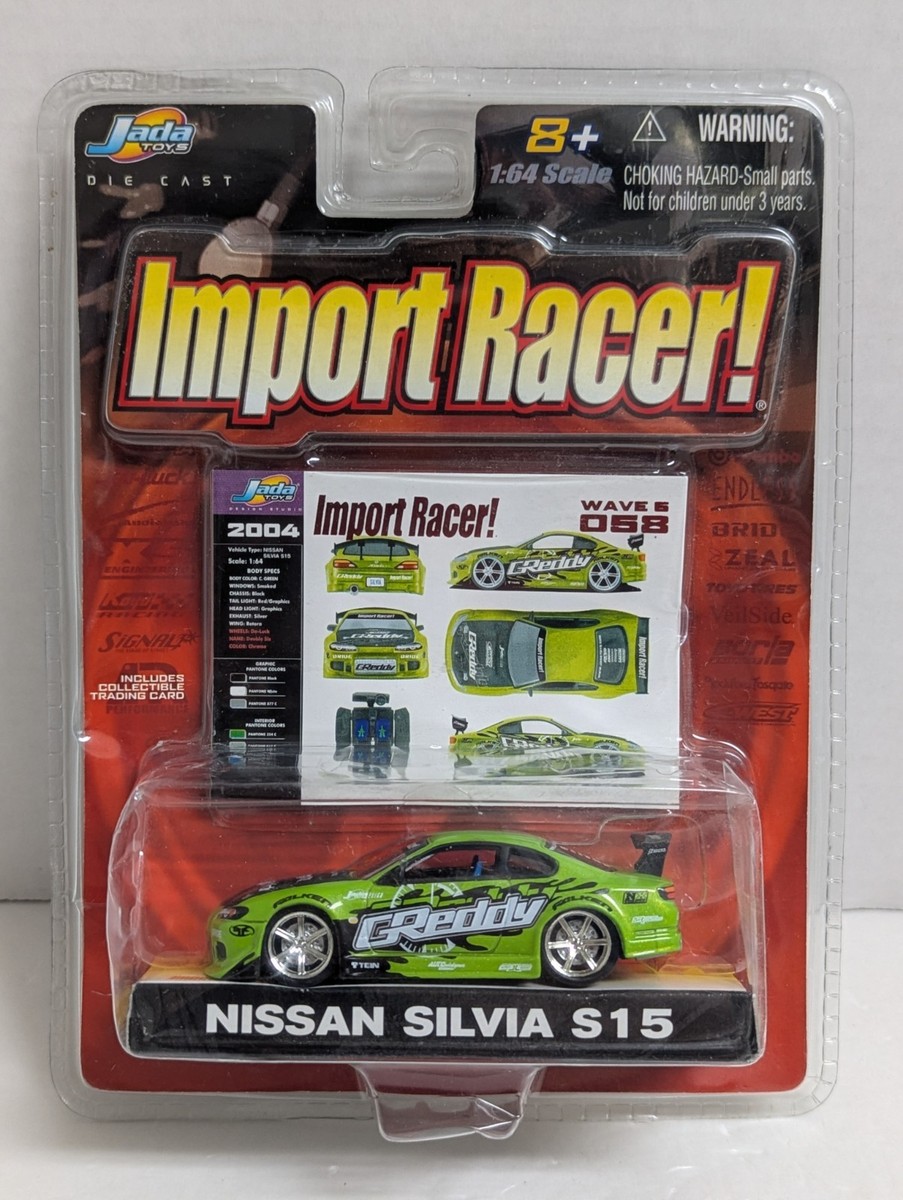 Jada Toys 1:64 Scale Die Cast Import Racer! Nissan Silvia S15 Wave