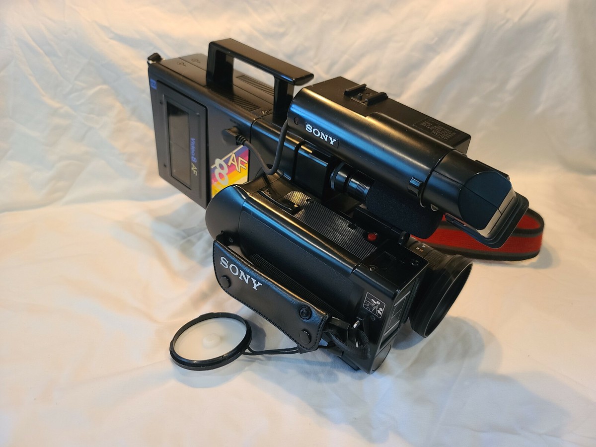 RARE Sony CCD-V8AF Video8 8mm Video Camera Recorder Camcorder w