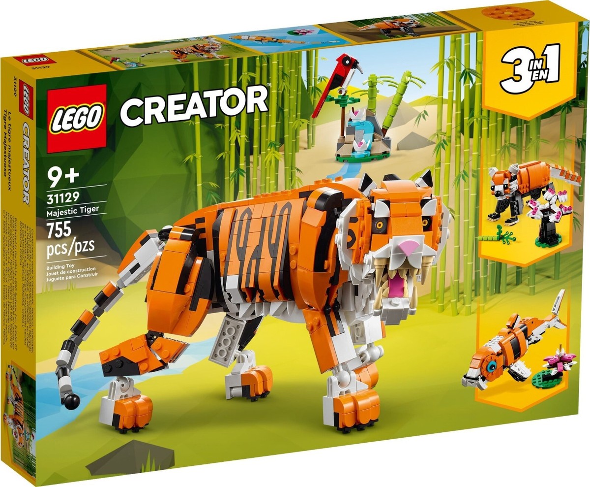 LEGO Creator - Majestic Tiger (Red Panda, Koi Fish) 3-in-1 #31129