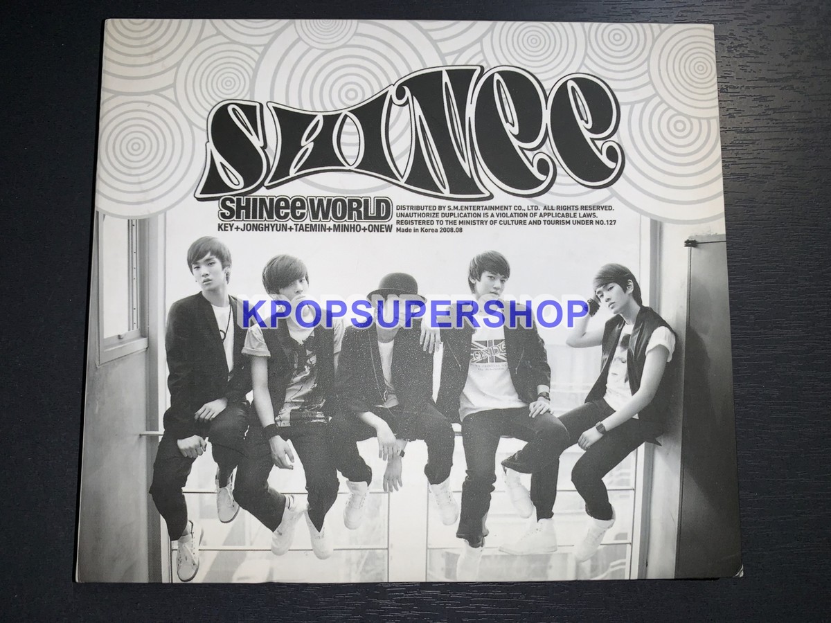 SHINEE The First Album The Shinee World CD Good Condition OOP