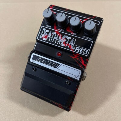DOD FX86 Death Metal Distortion Guitar Effect Pedal Good | eBay