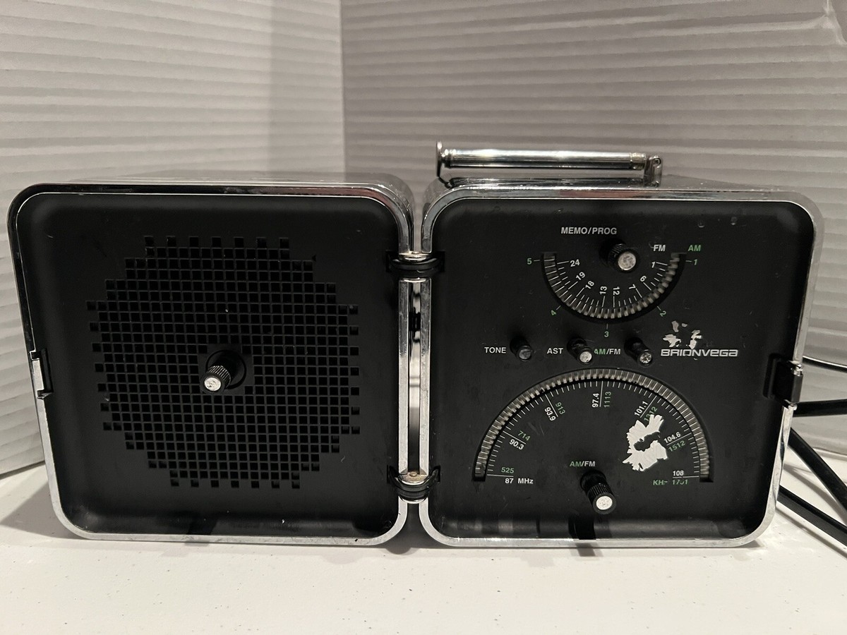 Rare Brionvega TS 522 Vintage Radio Cubo AM/FM Made In Italy