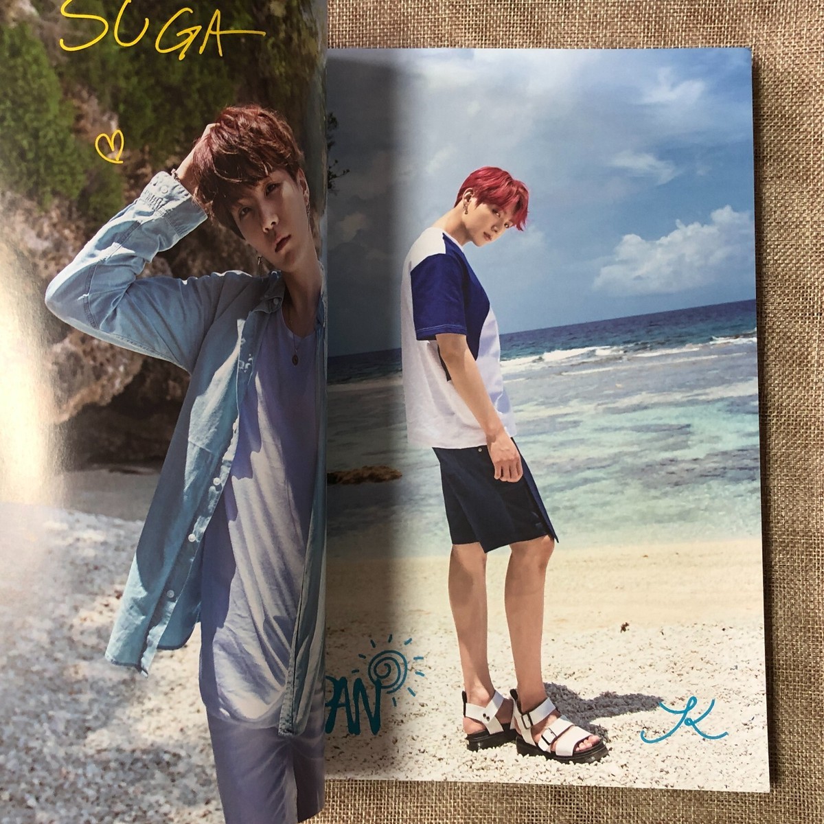 BTS GROUP [2018 Summer Package Saipan] Official Photobook + DVD