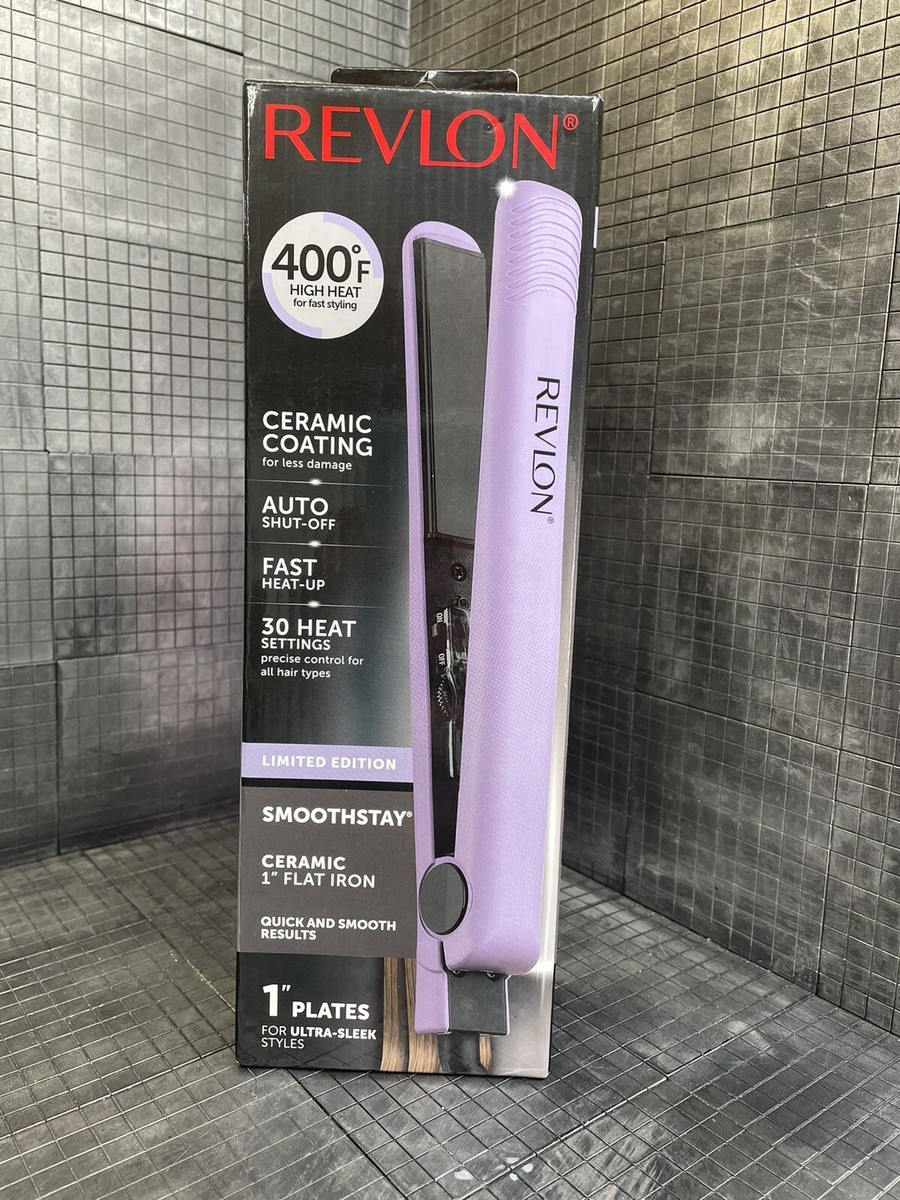 REVLON Limited Edition Smoothstay Ceramic Flat Iron Hair