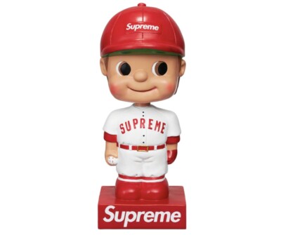 SUPREME SS23 BOBBLEHEAD TOYS RED BLUE BRAND NEW | eBay