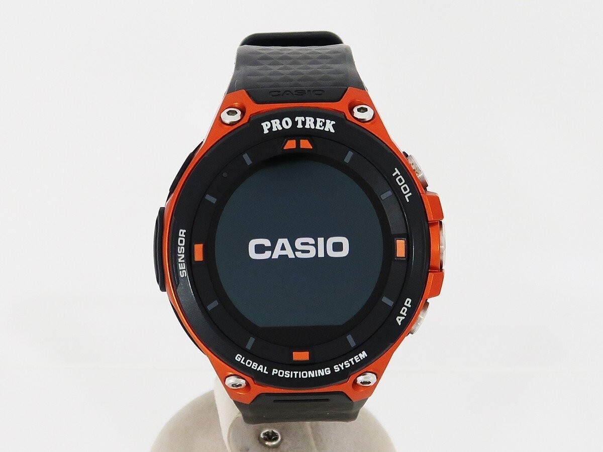 Casio Protrek Smart WSD-F20 Mens Watch Digital Orange From Japan