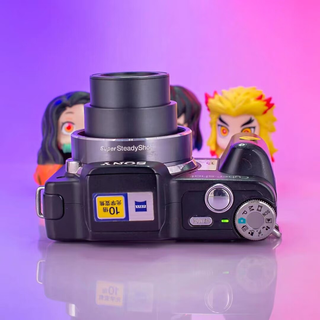 Sony Cyber-shot DSC-H3 8.1MP 10X Optical Zoom CCD Digital Camera