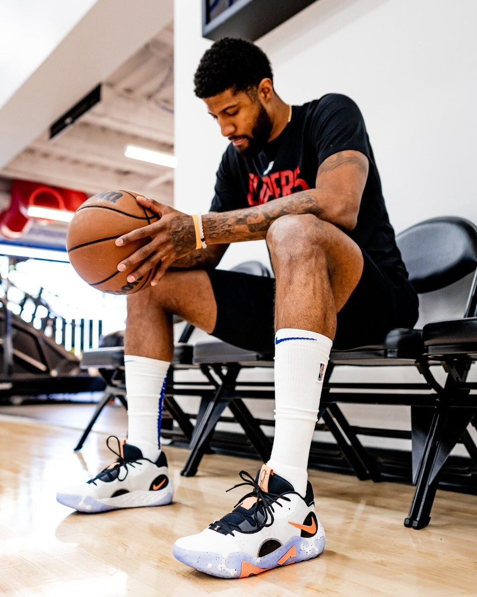 Nike PG 6 Fluoro Paul George PG6 White Crimson Red Black DC1974