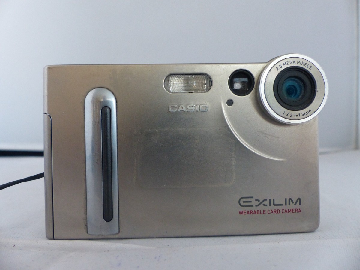 Casio EXILIM S2 2.0MP Digital Camera - Silver for sale online | eBay