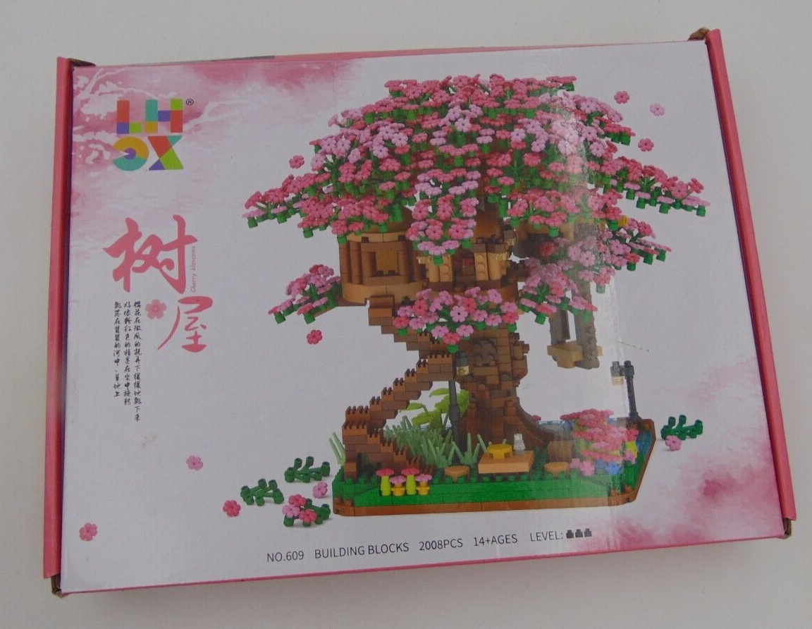 Cherry Blossom House Building Blocks No. 609 2008 Pieces 14+ Level