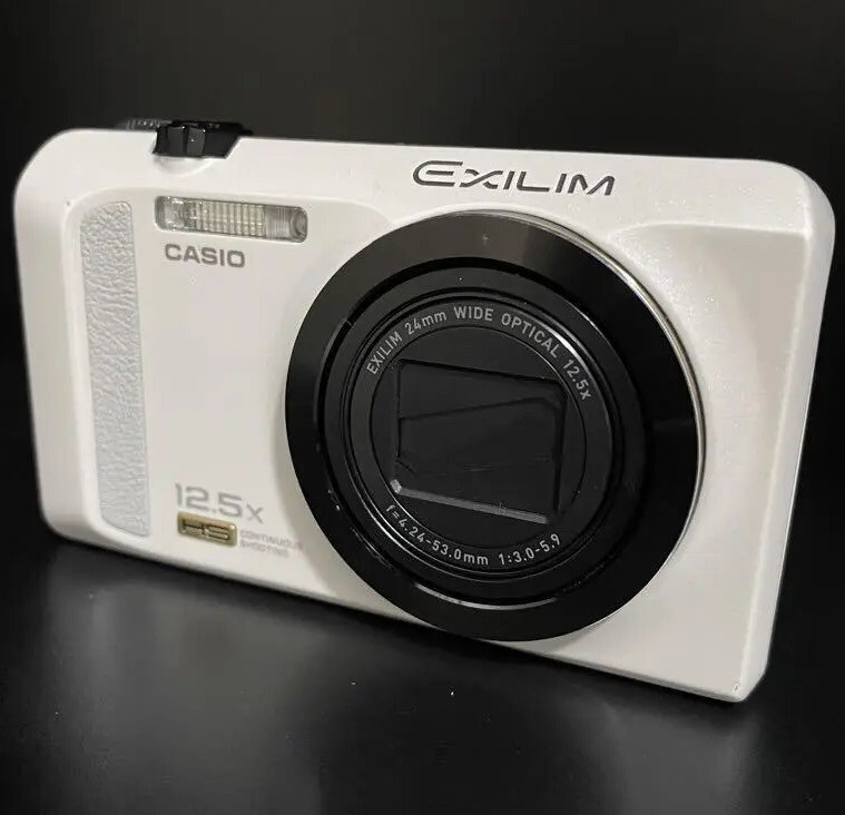CASIO Exilim EX-ZR200 White Superb | eBay