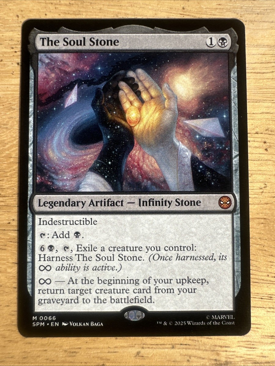 The Soul Stone - Non-Foil - MTG #66 - Marvel's Spider-Man (SPM