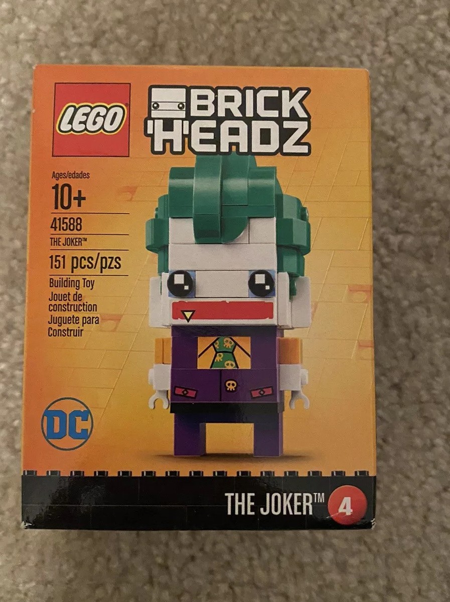 NEW Sealed In Box 151 Pcs Lego Brick Headz #41588 DC Superhero The