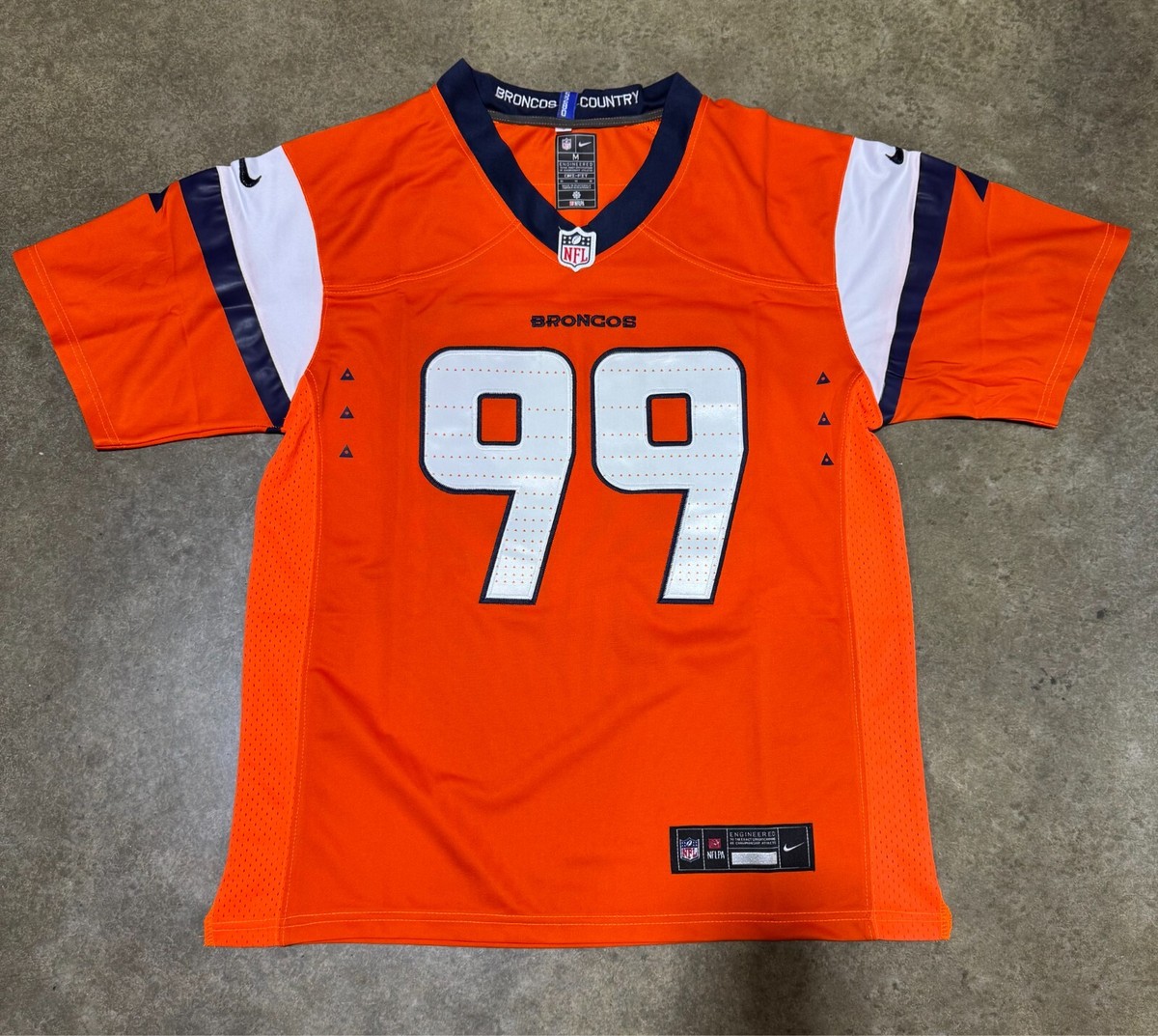 Denver Broncos Zach Allen Orange # 99 | eBay