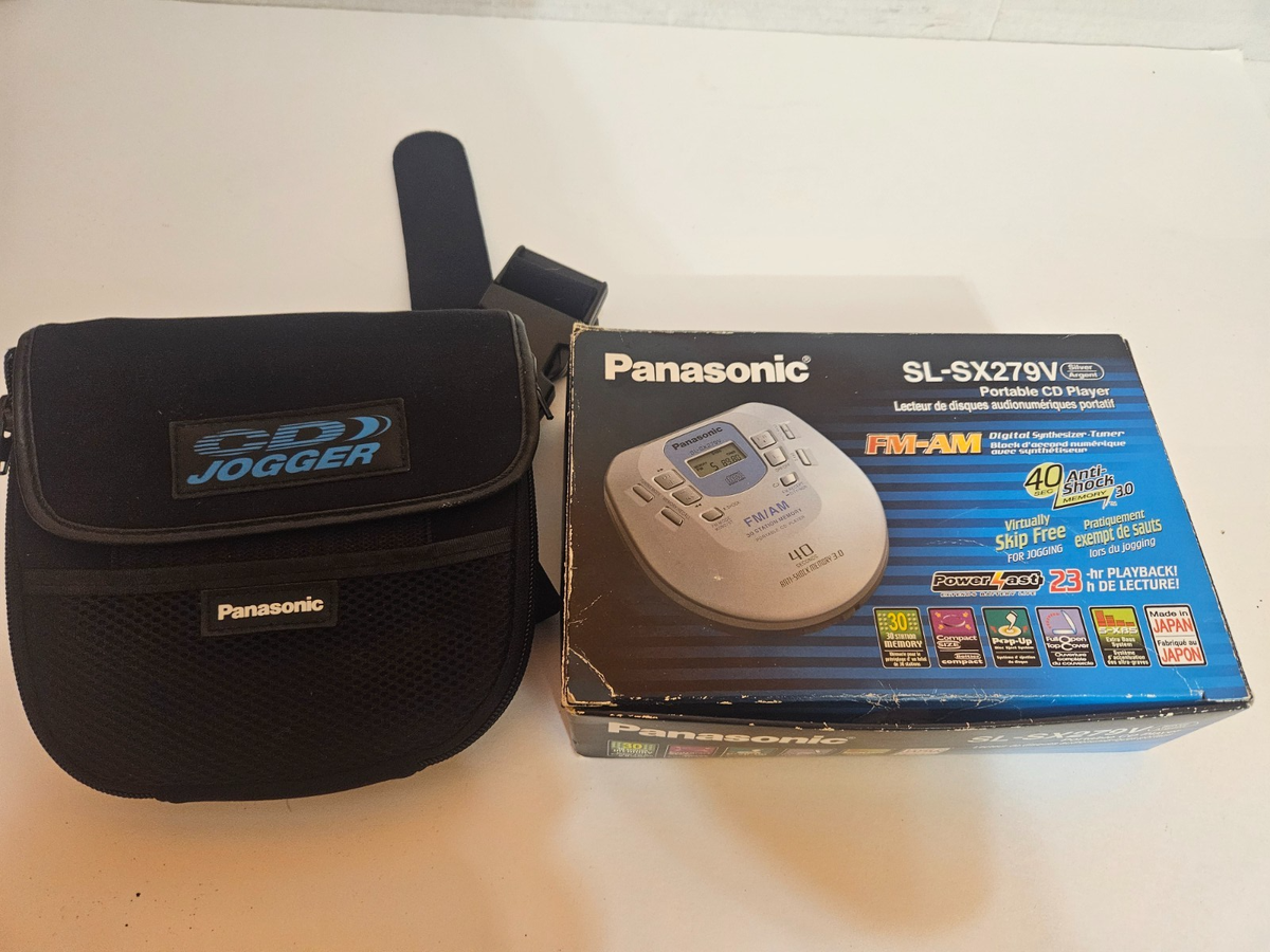 Panasonic SL-SX279V Portable CD PLAYER with Anti-Shock AM/FM Radio