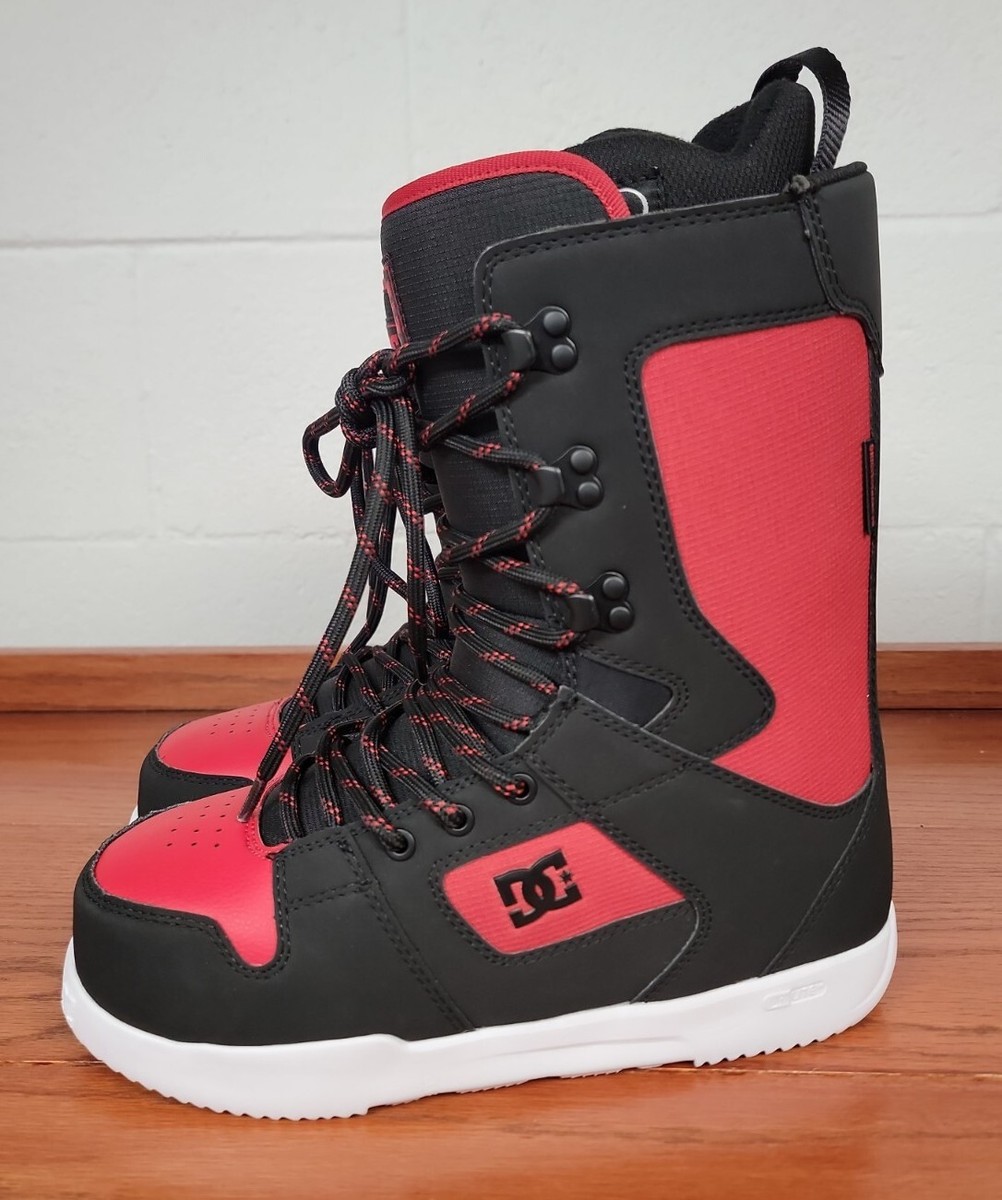 DC Phase 2023 Red Black Snowboard Boots Mens Size 8 | eBay