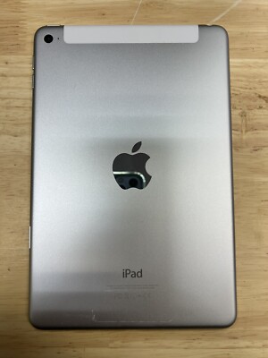 iPad Mini 4 A1550 Cellular Silver Housing Frame | eBay